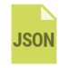 competence développeur json logo