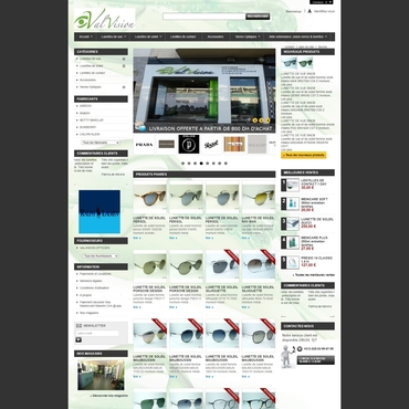 site e-commerce opticien
